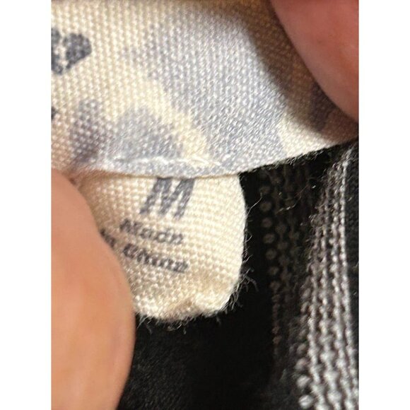 Jolt Black & White Striped Jumpsuit With Button Detail & Tie Waist - Picture 5 of 9